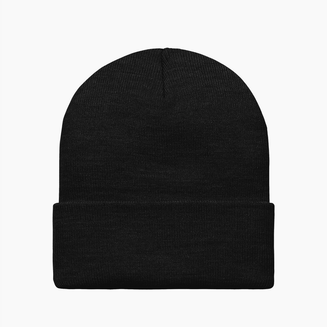 CARHARTT WIP SCRIPT BEANIE FULL BLACK - I030884-00E