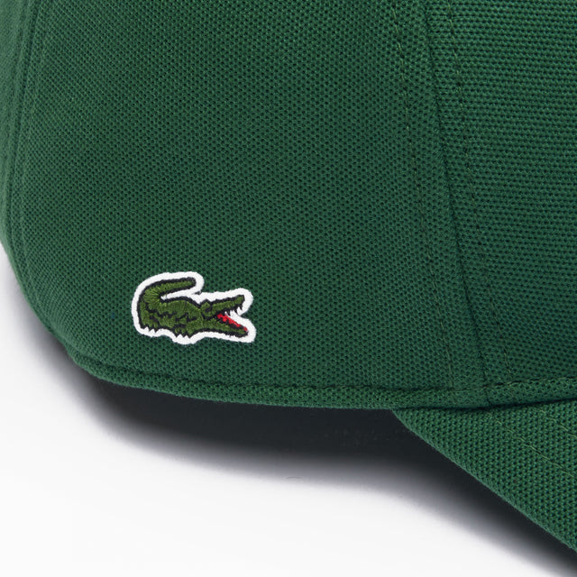 LACOSTE BASEBALL CAP WITH 3D EMBROIDERY GREEN - RK0341