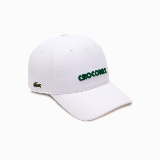 LACOSTE CASQUETTE DE BASEBALL AVEC BRODERIE 3D BLANCHE - RK0341