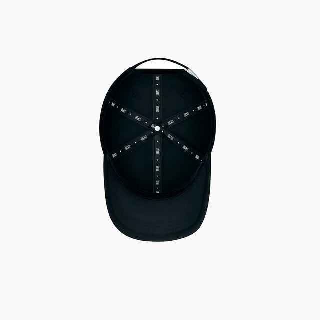 OBLACK BASEBALL CAP BLACK & WHITE PEACH