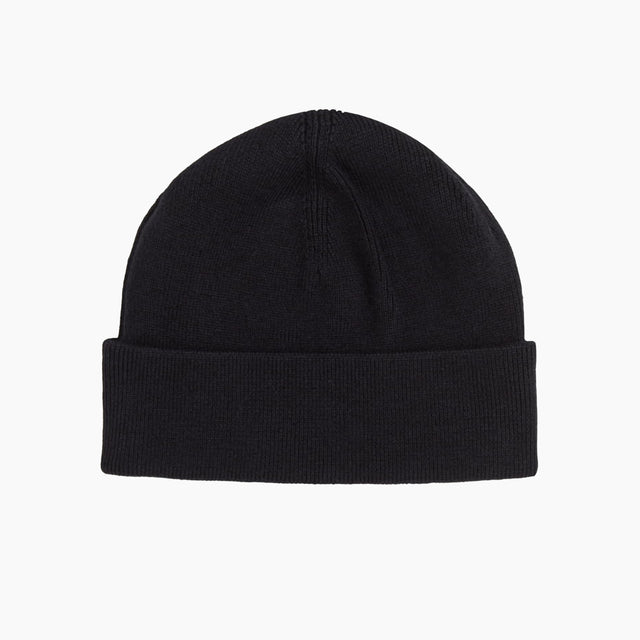 BONNET EN MAILLE FRED PERRY NOIR ET BLANC - C9160