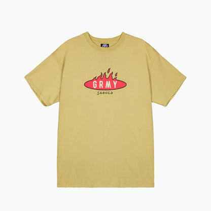 Camisetas Grimey | Camiseta de manga corta para hombre fabricada al 100% con algodón orgánico. Presenta estampado gráfico de temporada en la parte frontal. Corte Regular. 