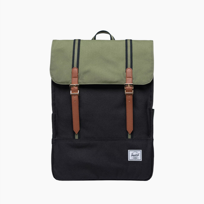 HERSCHEL SURVEY RUCKSACK SCHWARZ VIERBLÄTTER 11404-06290