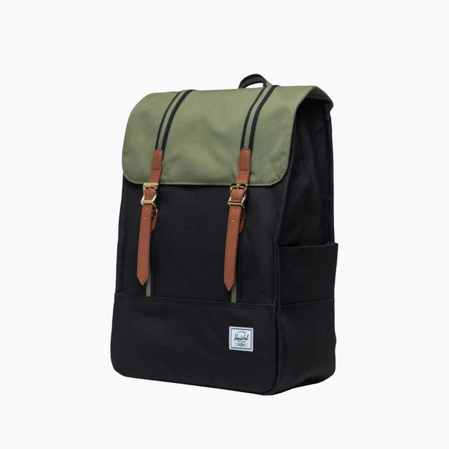 HERSCHEL SURVEY BACKPACK BLACK FOUR LEAF 11404-06290