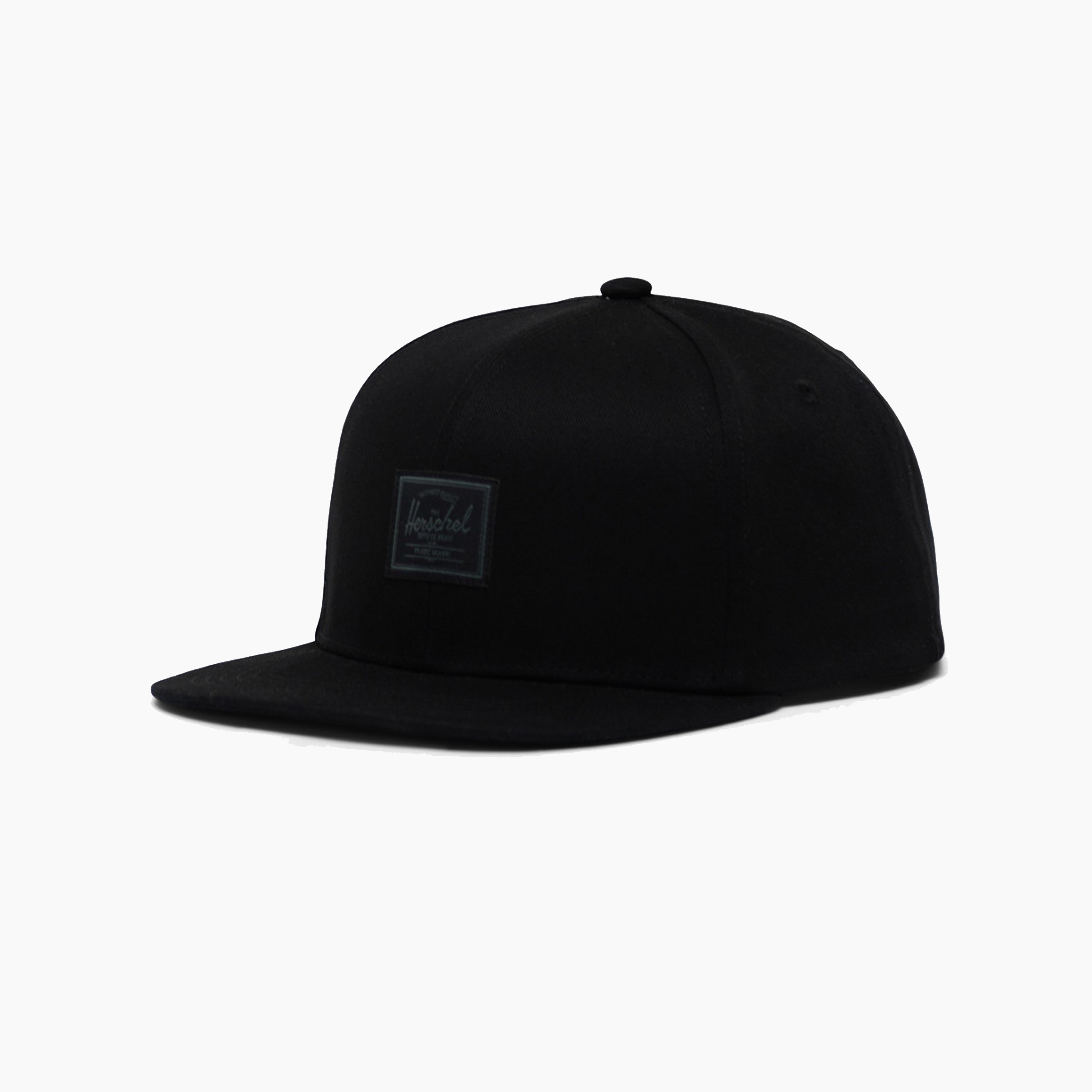 HERSCHEL WHALER 6 PANEL TONAL BLACK 1248-0001