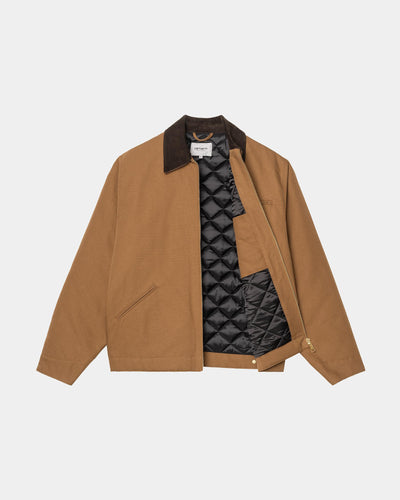 CARHARTT WIP OG DETROIT JACKET WIP H BROWN / TOBACCO RIGID I027358.3XA