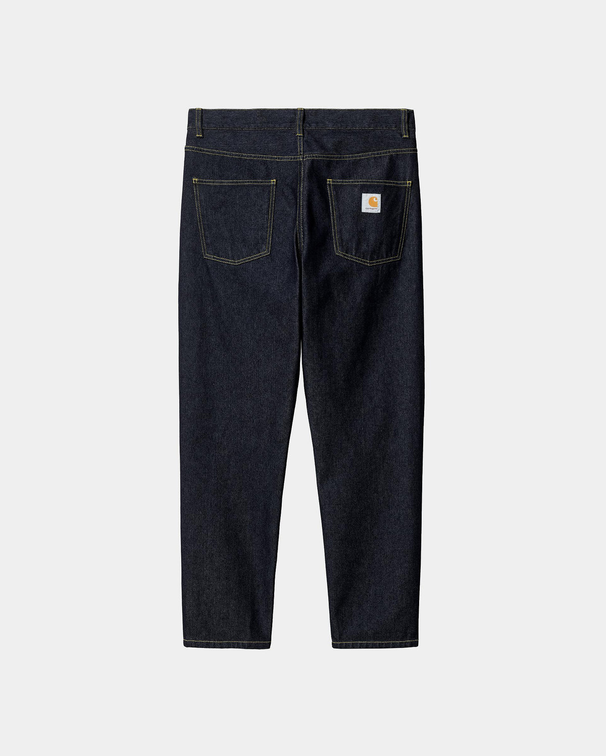 CARHARTT WIP NEWEL PANT BLUE MARBLE USED WASH I029208.01