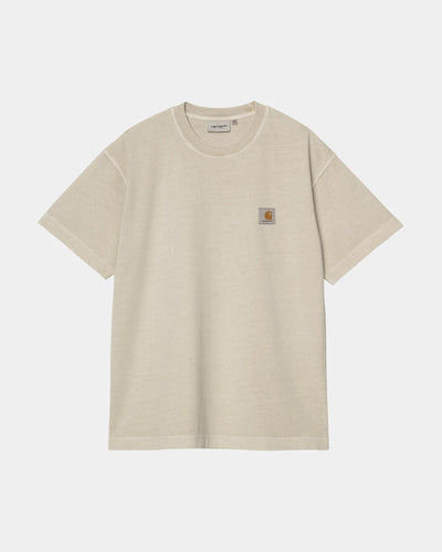 CARHARTT WIP S/S VISTA T-SHIRT FLEUR DE SEL GARMENT DYED I030780.2LP