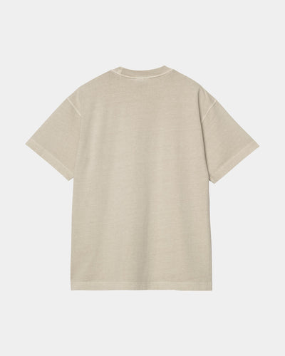 CARHARTT WIP S/S VISTA T-SHIRT FLEUR DE SEL GARMENT DYED I030780.2LP