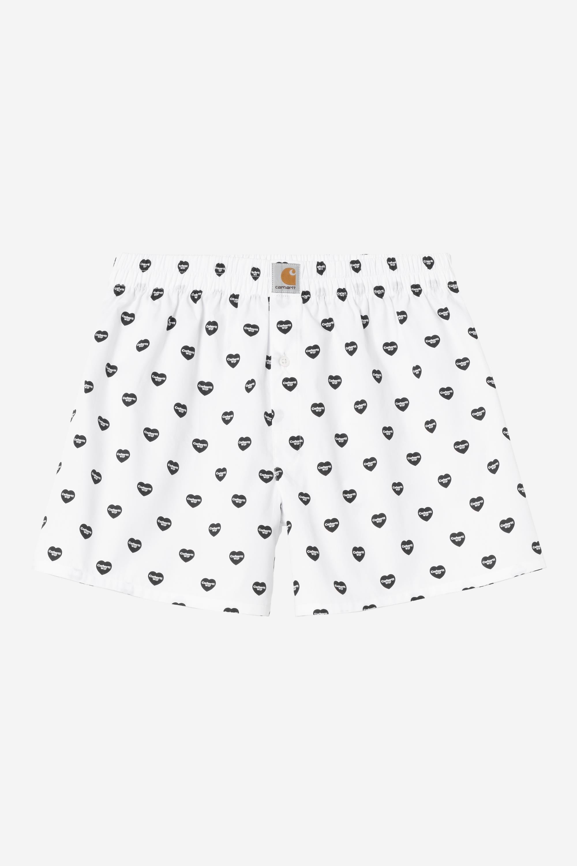 CARHARTT WIP COTTON BOXER HEART PRINT I032355_3P3