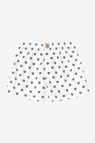 CARHARTT WIP COTTON BOXER HEART PRINT I032355_3P3