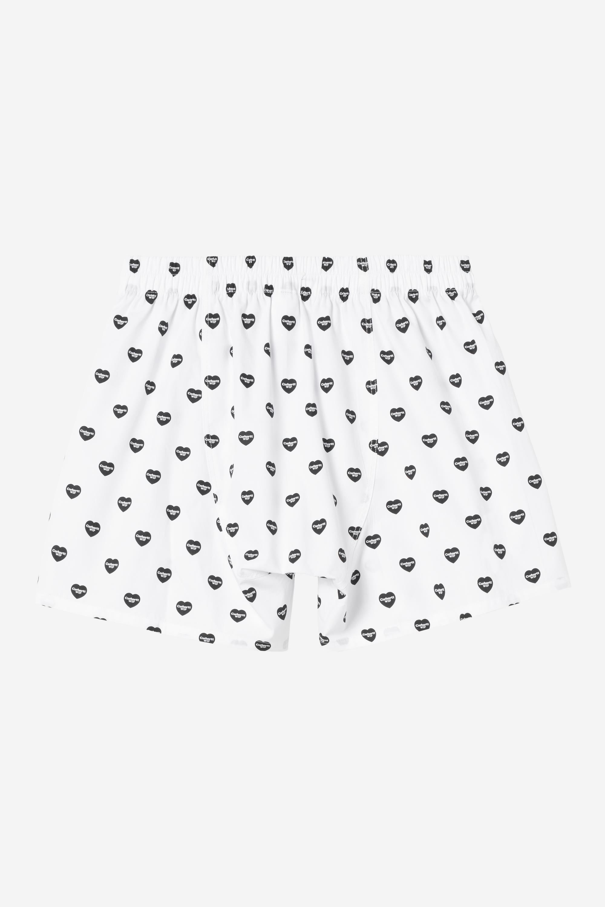 CARHARTT WIP COTTON BOXER HEART PRINT I032355_3P3