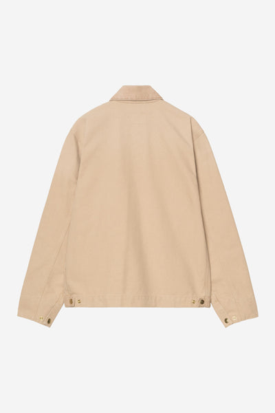 CARHARTT WIP DETROIT JACKET CANVAS DUSTY H BROWN I034819.0ME