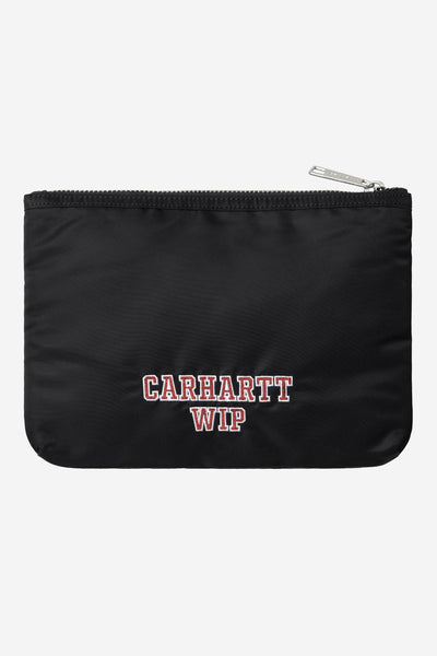 CARHARTT WIP ALUMNI ZIP WALLET NYLON BLACK I035224.31Y