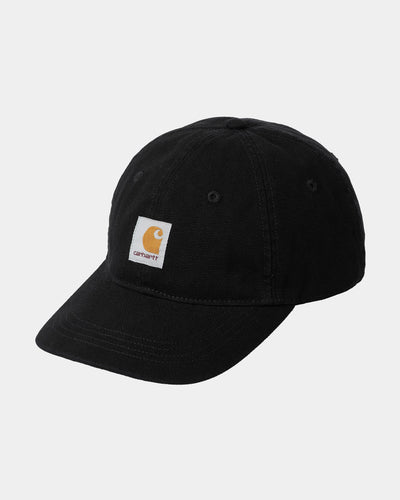 CARHARTT WIP SELBY CANVAS CAP BLACK STONE WASHED I035414.89