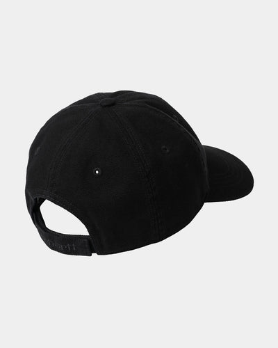 CARHARTT WIP SELBY CANVAS CAP BLACK STONE WASHED I035414.89