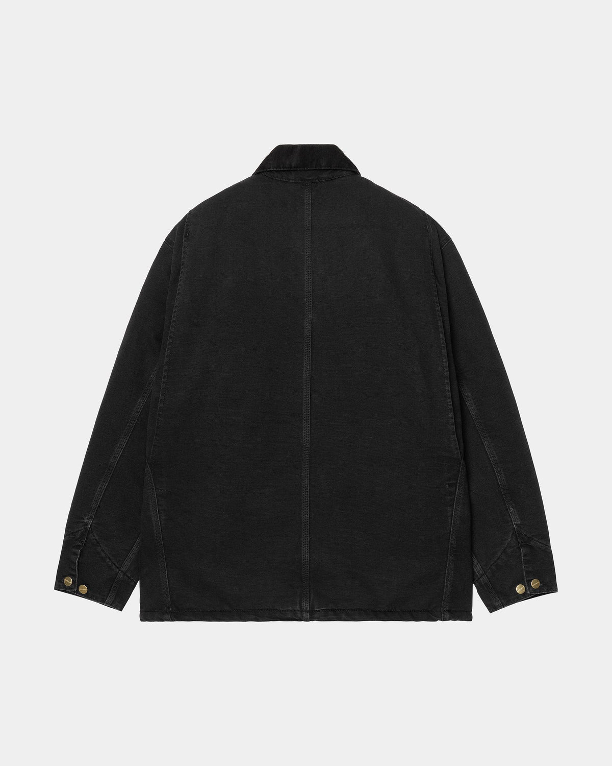 CARHARTT WIP OG CHORE COAT BLACK / BLACK STONE CANVAS I035613.00E