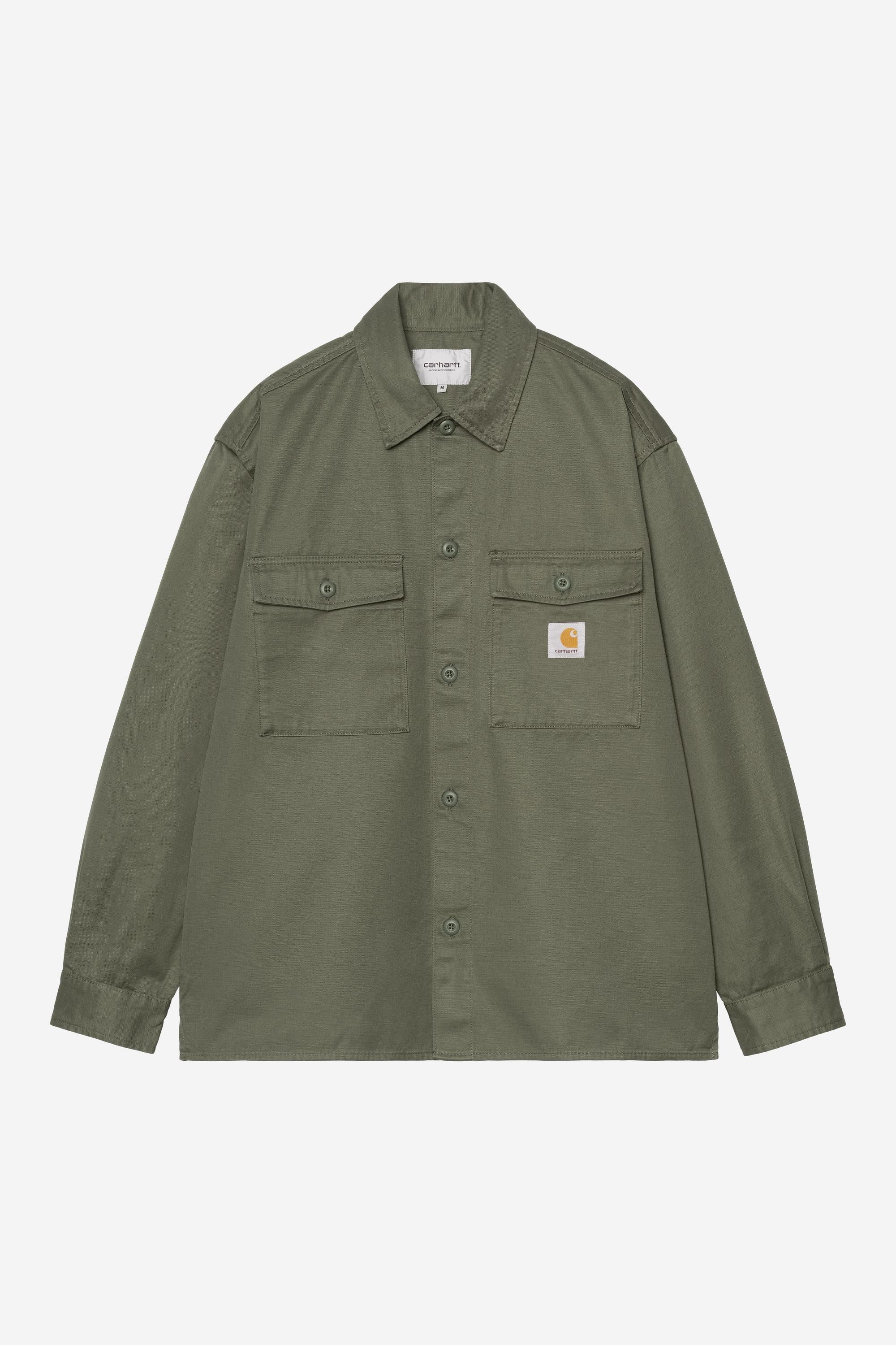 CARHARTT WIP KELLY SHIRT JAC LEAF RINSER I036271.110