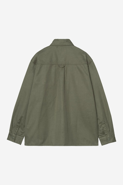 CARHARTT WIP KELLY SHIRT JAC LEAF RINSER I036271.110