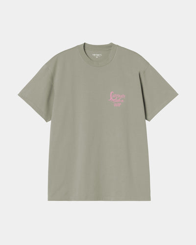 CARHARTT WIP S/S WAVES T-SHIRT SHADY GREEN I036889.3RF