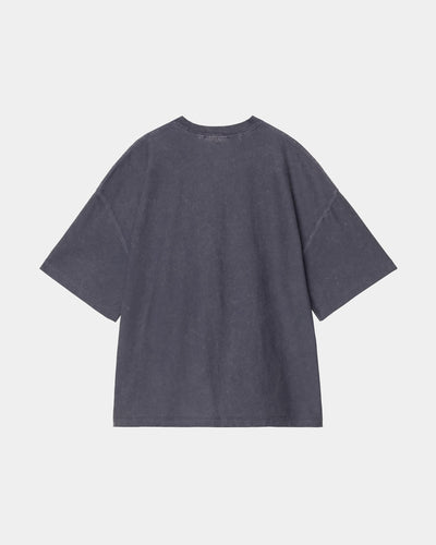 CARHARTT WIP S/S LAMBERT T-SHIRT DARK NAVY MOON WASH I037016.1CF