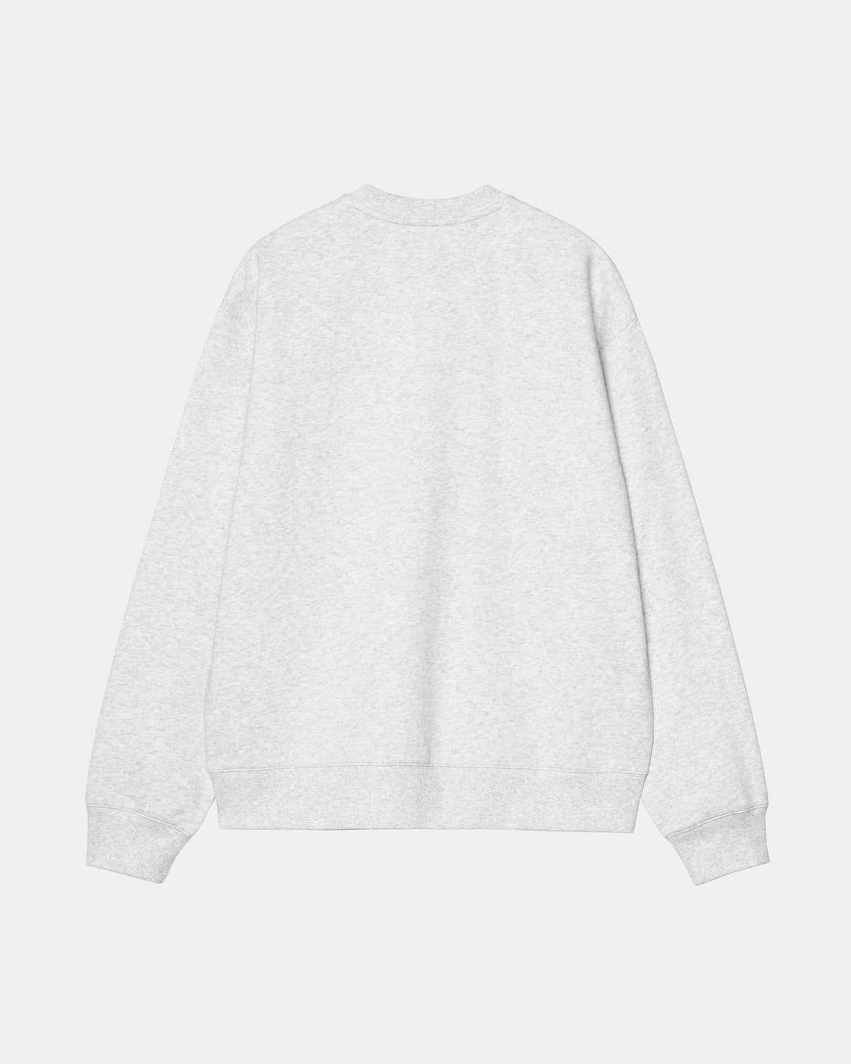 CARHARTT WIP MACK SWEAT ASH HEATHER / BLACK I037099.00O