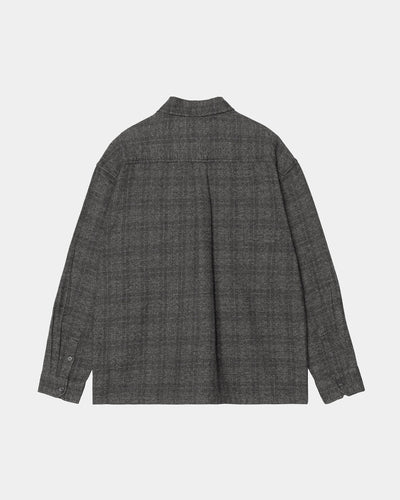 CARHARTT WIP L/S BAGLEY SHIRT BAGLEY CHECK BLACK I037136.3U7