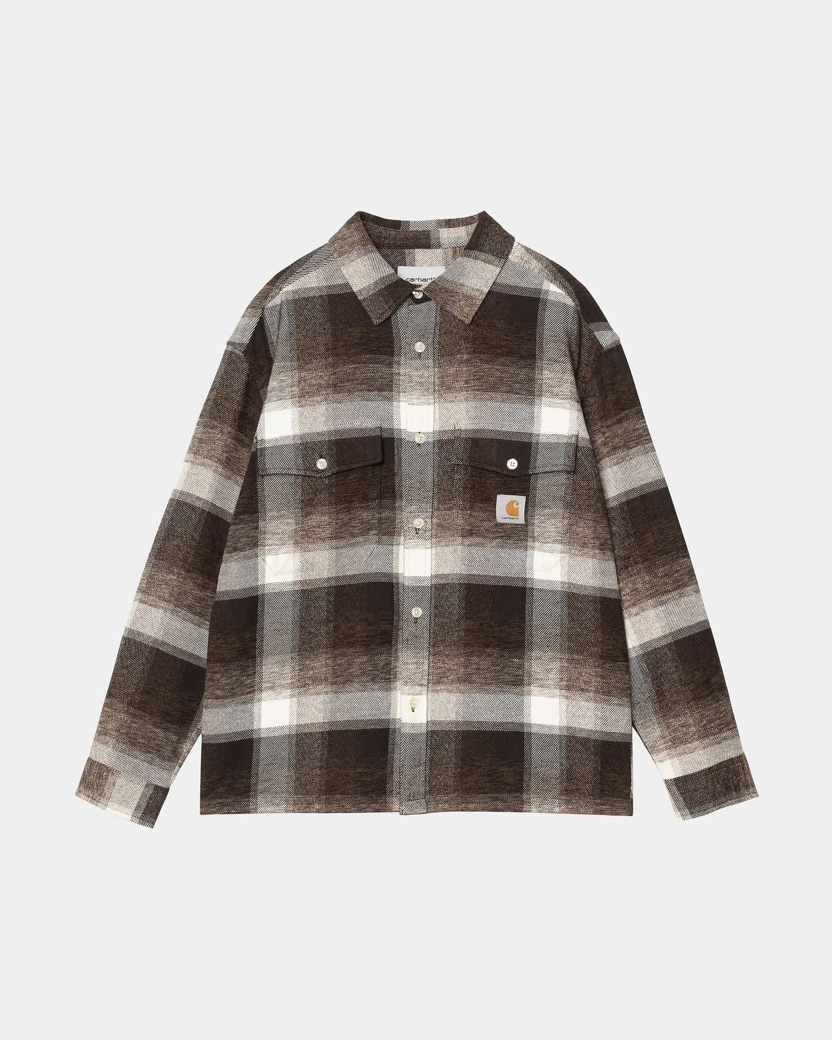 CARHARTT WIP L/S ESTERSON SHIRT ESTERSON CHECK TOBACCO I037139.3ZI