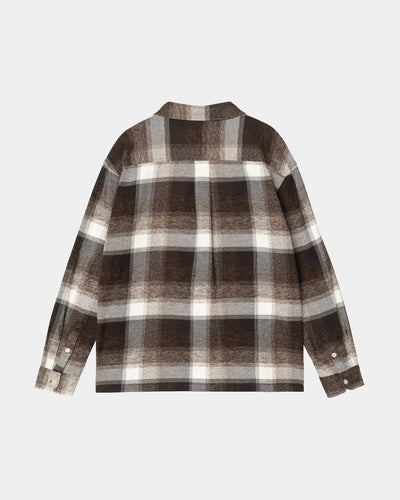 CARHARTT WIP L/S ESTERSON SHIRT ESTERSON CHECK TOBACCO I037139.3ZI