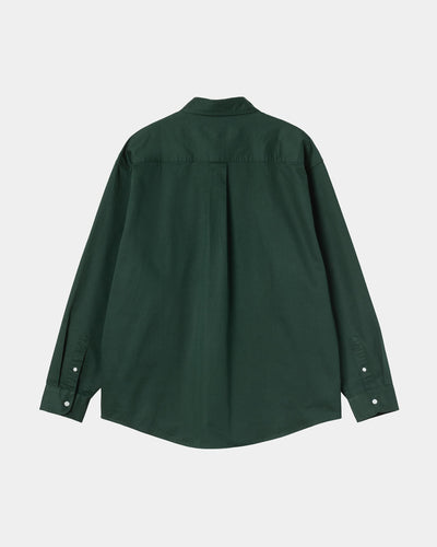 CARHARTT WIP L/S OG MADISON SHIRT DARK SCARAB I037146.3U0