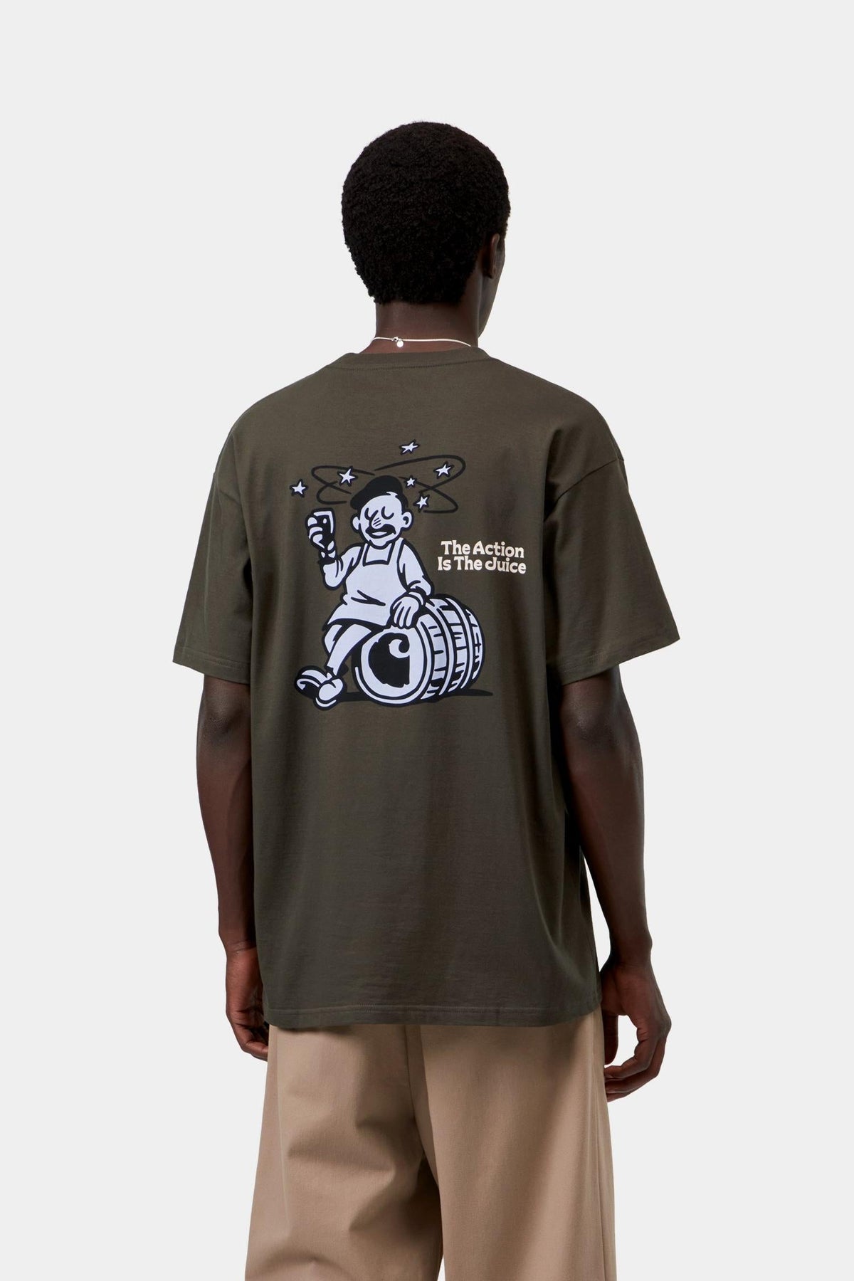 Carhartt WIP S/S Grape Picker T-Shirt Cypress
