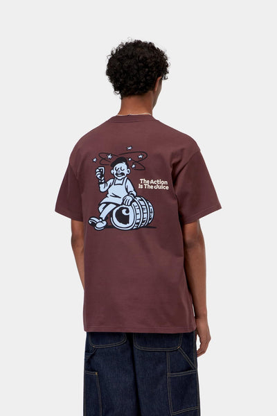 Carhartt WIP S/S Grape Picker T-Shirt Amarone