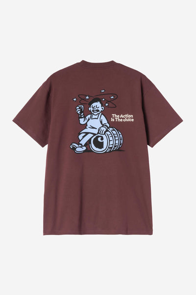 Carhartt WIP S/S Grape Picker T-Shirt Amarone