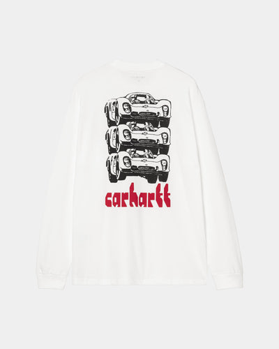 CARHARTT WIP L/S FRAMEWORK T-SHIRT WHITE I037235.02
