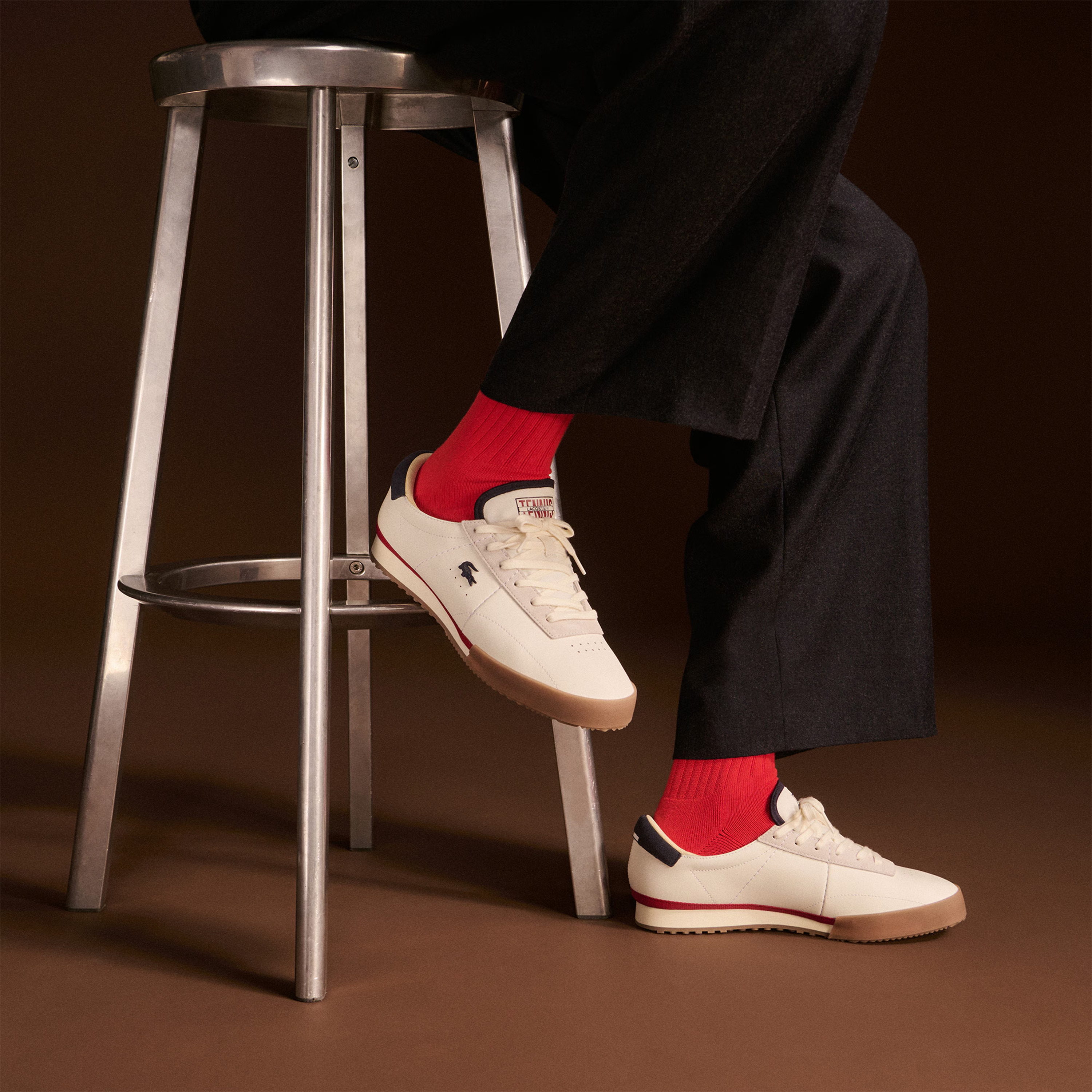 LACOSTE AURA SNEAKERS WHITE GUM 50SMA0161-407