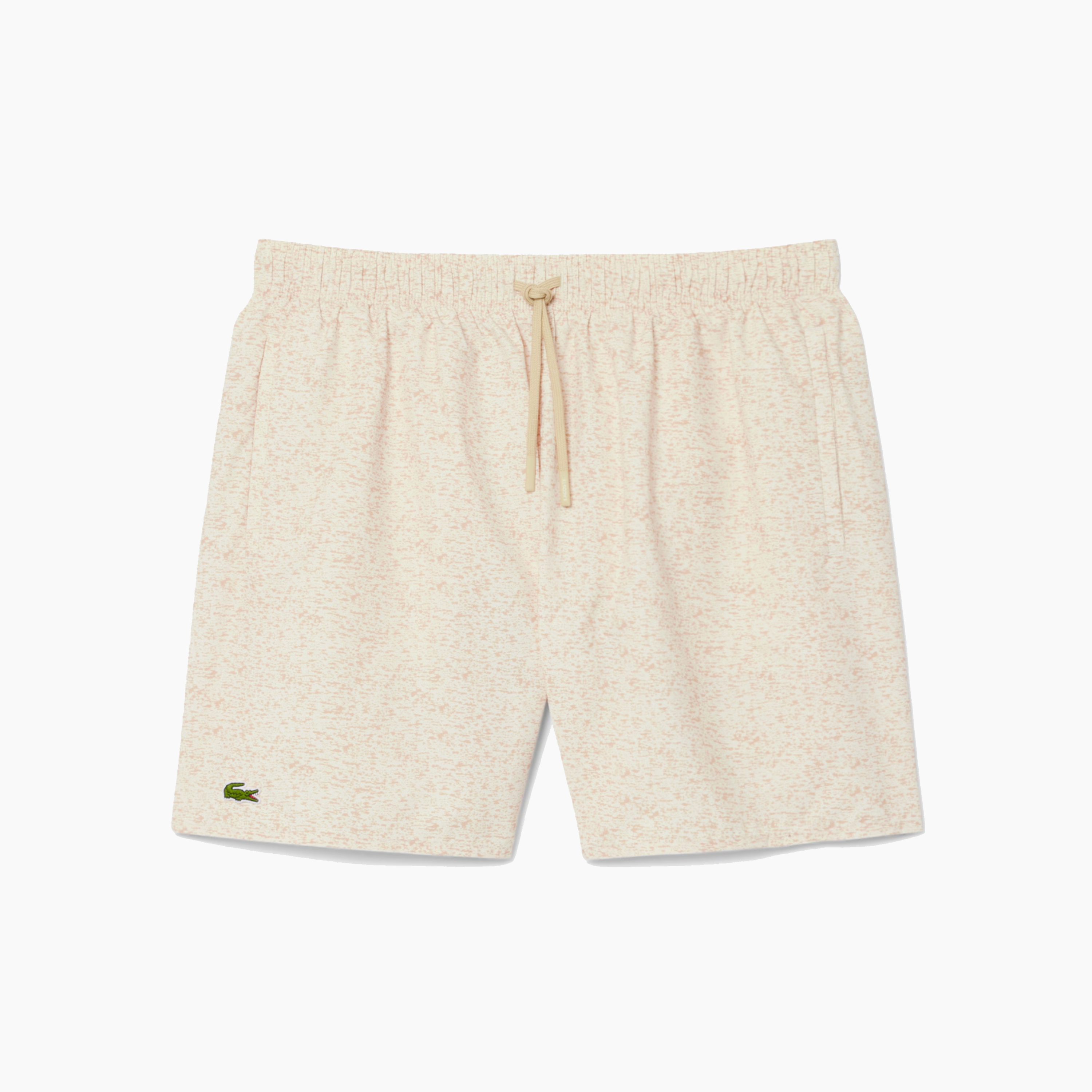 LACOSTE BOARDSHORT MID LENGTHS MALE ADULT BEIGE MH1842-419