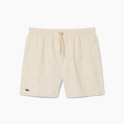 LACOSTE BOARDSHORT MID LENGTHS MALE ADULT BEIGE MH1842-419