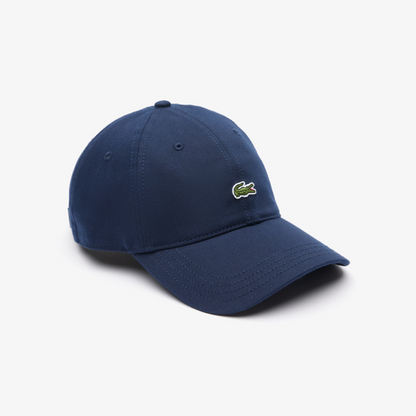 LACOSTE CAPS UNISEX ADULT WOVEN BLUE RK0491-166