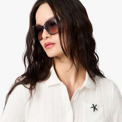 LACOSTE CHEMISE BORD COTES WHITE DF5296-70V