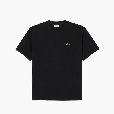 LACOSTE CREWNECK T-SHIRT BLACK TH0876-00