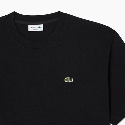 LACOSTE CREWNECK T-SHIRT BLACK TH0876-00
