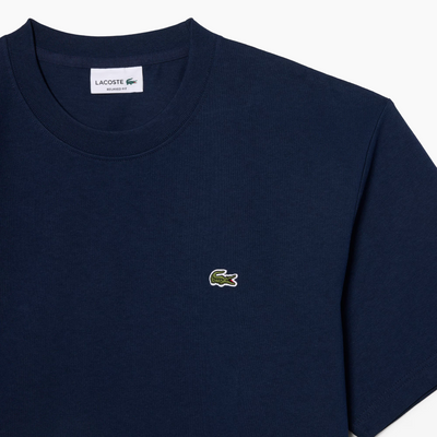 LACOSTE CREWNECK T-SHIRT BLUE TH0876-166
