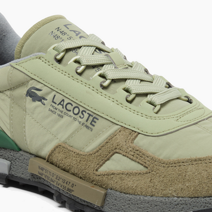 LACOSTE ELITE ACTIVE 225 LIGHT KHAKI GREY 50SMA0078-APP