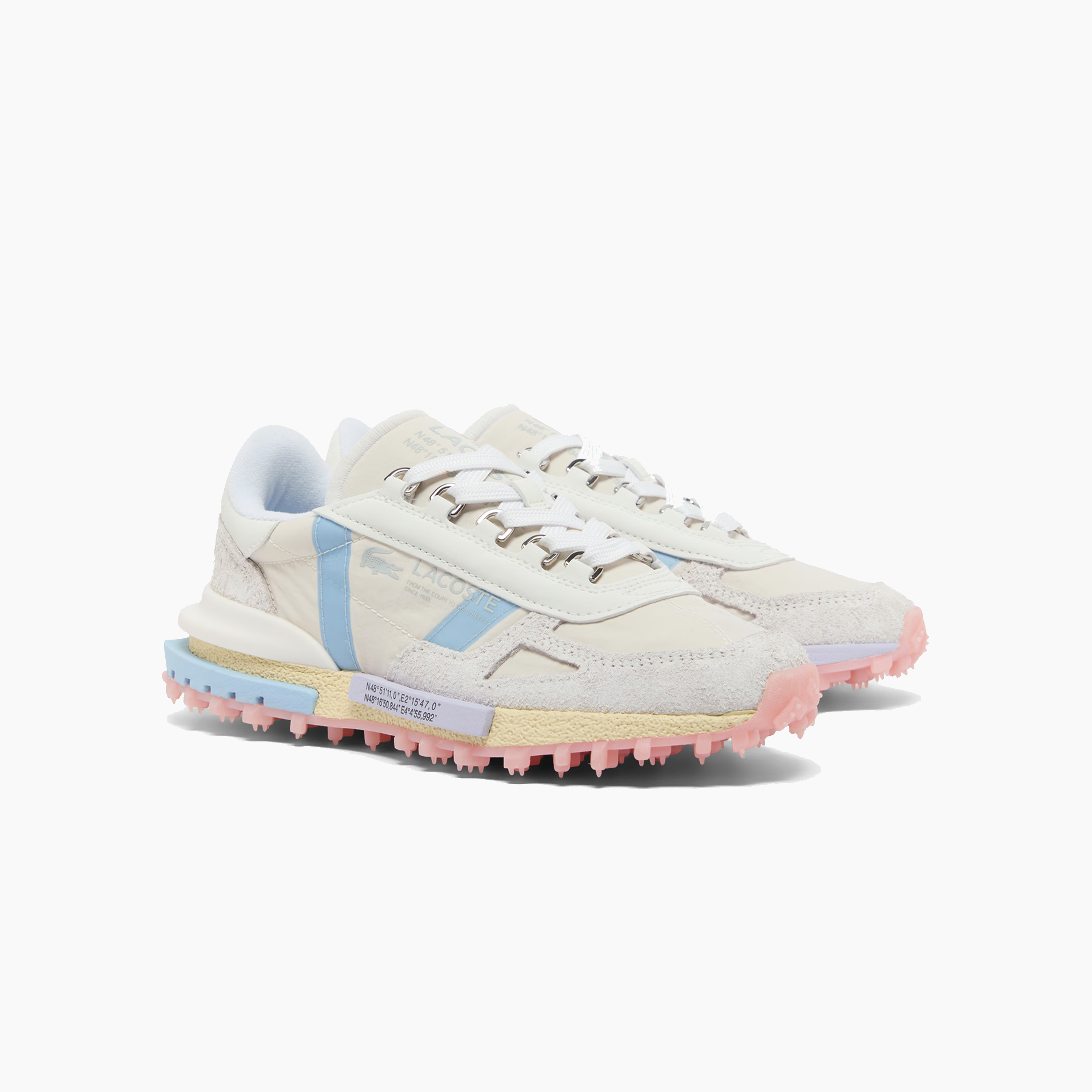 LACOSTE ELITE ACTIVE 225 OFF WHITE LIGHT BLUE 50SFA0074-WB8