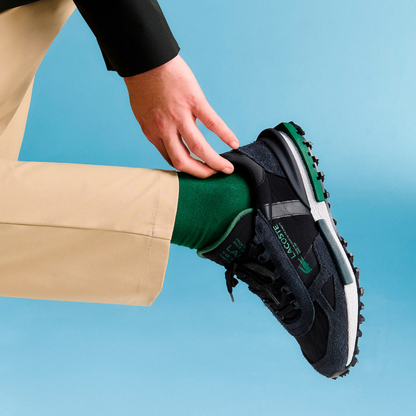 LACOSTE ELITE ACTIVE BLACK GREEN WHITE 51SMA0041-312