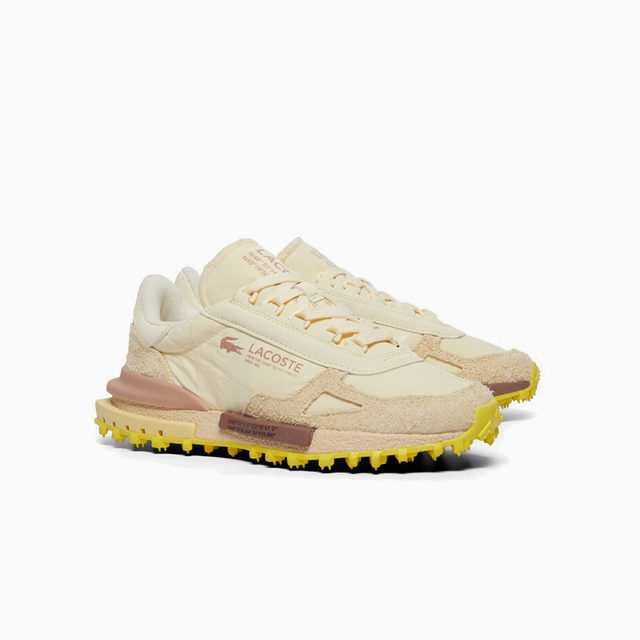 LACOSTE ELITE ACTIVE BEIGE & YELLOW - 49SFA0002