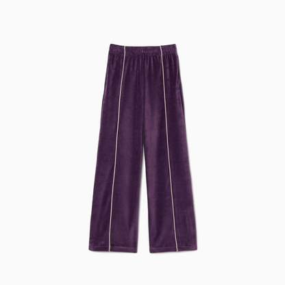 LACOSTE JOGGER VELVET VELOURS PURPLE XF5273-ZSV
