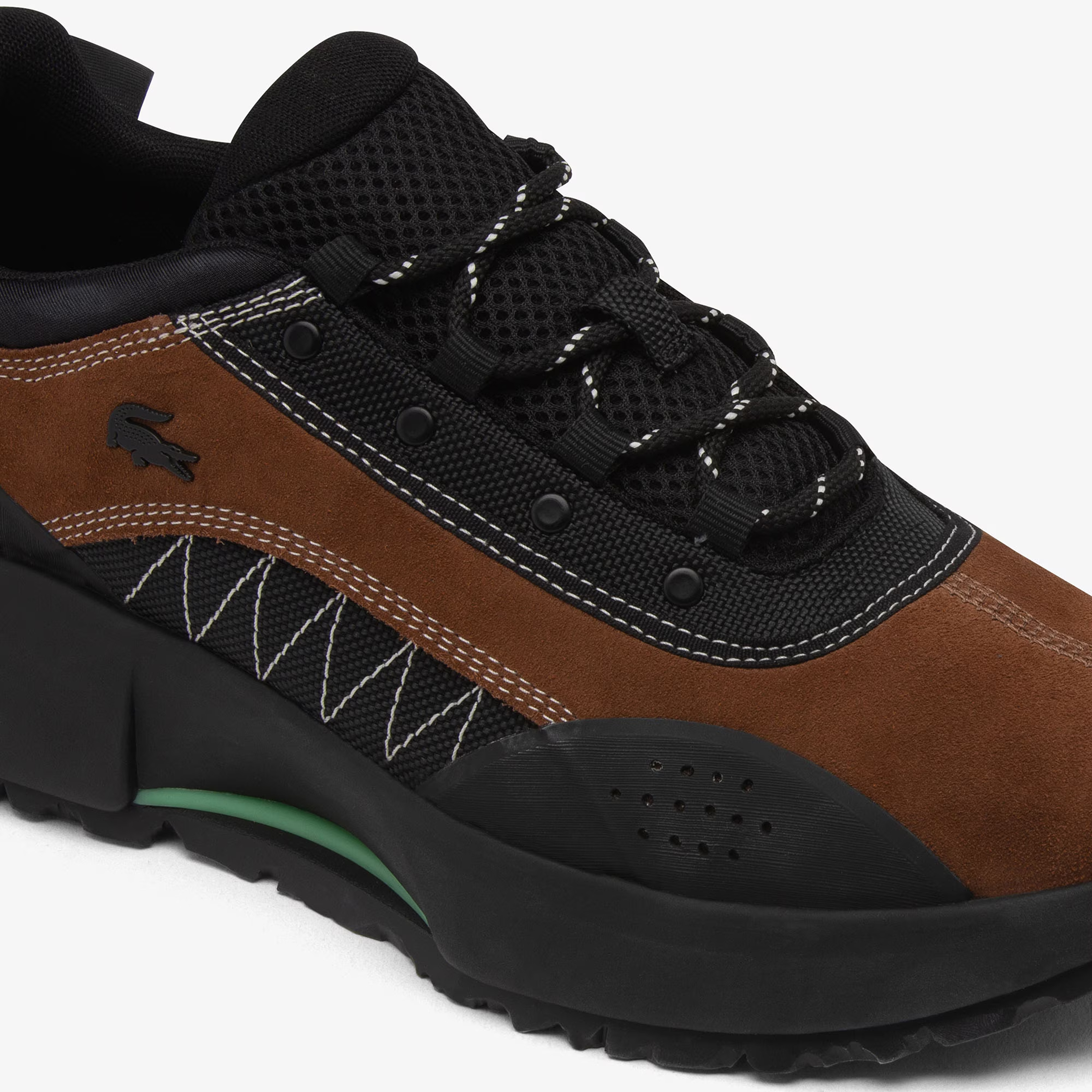 LACOSTE LACED GUARD DARK BROWN 50SMA0013-257
