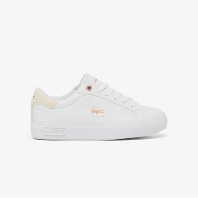 LACOSTE POWERCOURT JUNIOR WHITE / LIGHT PINK 51SUJ0016