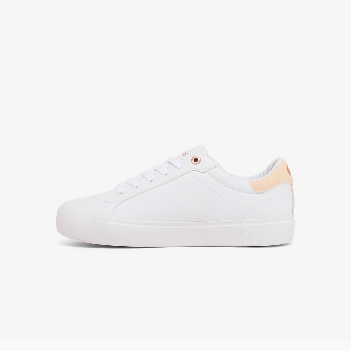 LACOSTE POWERCOURT JUNIOR WHITE / LIGHT PINK 51SUJ0016